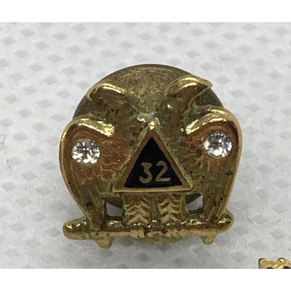 Vintage Lot of 6 Service Organization Pin Lapel Pin Freemasons Rotary Optimist - Picture 5 of 9